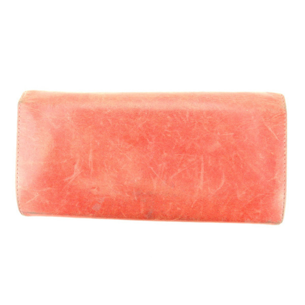 Miu Miu Long Wallet L-Shaped Pink Wallet G988 - image 2